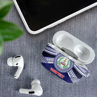 Personalised Tonga Sia'atoutai Theological College AirPods Case Polynesian Ngatu Tribal LT9 - Polynesian Pride