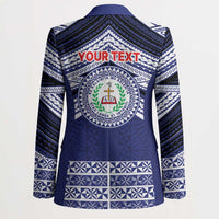Personalised Tonga Sia'atoutai Theological College Blazer Polynesian Ngatu Tribal - Polynesian Pride