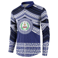 Personalised Tonga Sia'atoutai Theological College Button Sweatshirt Polynesian Ngatu Tribal LT9 - Polynesian Pride