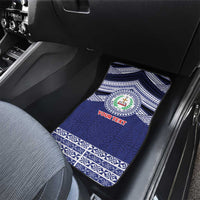Personalised Tonga Sia'atoutai Theological College Car Mats Polynesian Ngatu Tribal LT9 - Polynesian Pride