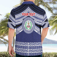 Personalised Tonga Sia'atoutai Theological College Hawaiian Shirt Polynesian Ngatu Tribal LT9 - Polynesian Pride