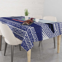 Personalised Tonga Sia'atoutai Theological College Tablecloth Polynesian Ngatu Tribal LT9 - Polynesian Pride