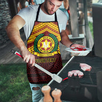 Personalised Tonga Vava'u High School Apron Polynesian Ngatu Tribal LT9 - Polynesian Pride