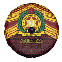 Personalised Tonga Vava'u High School Spare Tire Cover Polynesian Ngatu Tribal