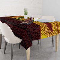 Personalised Tonga Vava'u High School Tablecloth Polynesian Ngatu Tribal LT9 - Polynesian Pride