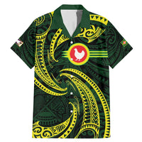 American Samoa Manua Cession Day Personalized Family Matching Mermaid Dress and Hawaiian Shirt Polynesian Wave Style