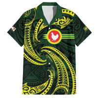American Samoa Manua Cession Day Personalized Family Matching Off The Shoulder Long Sleeve Dress and Hawaiian Shirt Polynesian Wave Style