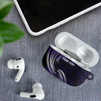 Manua Segaula American Samoa High School Personalized AirPods Case Polynesian Wave Style - Polynesian Pride