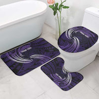 Manua Segaula American Samoa High School Personalized Bathroom Set Polynesian Wave Style - Polynesian Pride