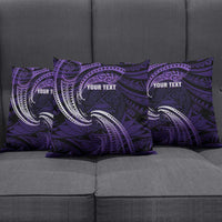 Manua Segaula American Samoa High School Personalized Pillow Cover Polynesian Wave Style - Polynesian Pride