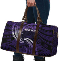Manua Segaula American Samoa High School Personalized Travel Bag Polynesian Wave Style - Polynesian Pride