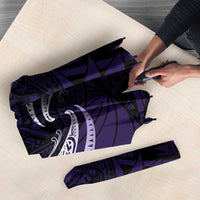 Manua Segaula American Samoa High School Personalized Umbrella Polynesian Wave Style - Polynesian Pride