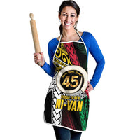 Ni-Van Vanuatu 45th Yumi Yumi Yumi Apron Vanuatuan Boar Tusk Polynesian Pattern LT9 - Polynesian Pride