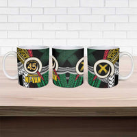 Ni-Van Vanuatu 45th Yumi Yumi Yumi Ceramic Mug Vanuatuan Boar Tusk Polynesian Pattern LT9 - Polynesian Pride