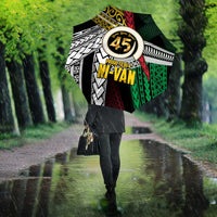 Ni-Van Vanuatu 45th Yumi Yumi Yumi Umbrella Vanuatuan Boar Tusk Polynesian Pattern LT9 - Polynesian Pride