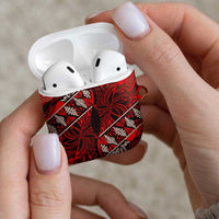 Vintage Ngatu Tribal Tonga Pattern AirPods Case LT9 - Polynesian Pride