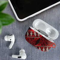 Vintage Ngatu Tribal Tonga Pattern AirPods Case LT9 - Polynesian Pride