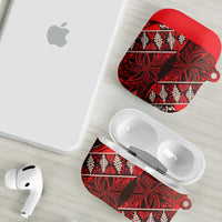 Vintage Ngatu Tribal Tonga Pattern AirPods Case LT9 - Polynesian Pride