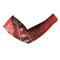Vintage Ngatu Tribal Tonga Pattern Arm Sleeves LT9 - Polynesian Pride