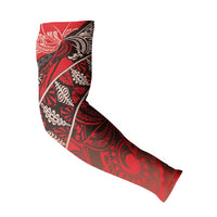 Vintage Ngatu Tribal Tonga Pattern Arm Sleeves LT9 - Polynesian Pride