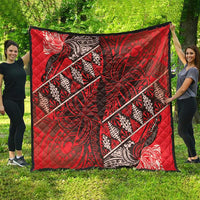 Vintage Ngatu Tribal Tonga Pattern Quilt - Polynesian Pride