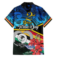 Torba Vanuatu Hawaiian Shirt Sand Drawing With Polynesian Pattern LT9 - Polynesian Pride