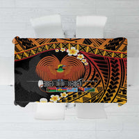 Melanesian Papua New Guinea Tablecloth Plumeria Bird of Paradise Tribal LT9 Red - Polynesian Pride