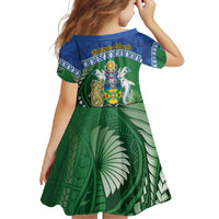 Melanesian Solomon Islands Family Matching Long Sleeve Bodycon Dress and Hawaiian Shirt Tropical Shark Tattoo