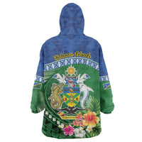 Melanesian Solomon Islands Wearable Blanket Hoodie Tropical Shark Tattoo LT9 - Polynesian Pride