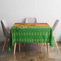 Melanesian Ni-Vanuatu Tablecloth Sea Turtle with Sand Drawing Pattern LT9 - Polynesian Pride