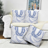 Aloha Lei Onaona Pillow Cover Navy Blue Hawaiian Tribal Pattern - Polynesian Pride