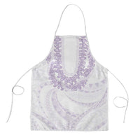 Aloha Lei Onaona Apron Purple Hawaiian Tribal Pattern LT9 Purple - Polynesian Pride