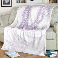 Aloha Lei Onaona Blanket Purple Hawaiian Tribal Pattern LT9 - Polynesian Pride