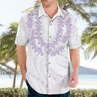 Aloha Lei Onaona Hawaiian Shirt Purple Hawaiian Tribal Pattern LT9 - Polynesian Pride