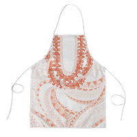 Aloha Lei Onaona Apron Red Hawaiian Tribal Pattern LT9 Red - Polynesian Pride