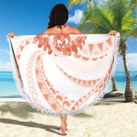 Aloha Lei Onaona Beach Blanket Red Hawaiian Tribal Pattern LT9 - Polynesian Pride