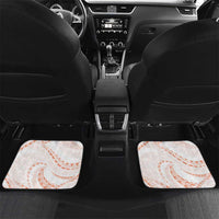 Aloha Lei Onaona Car Mats Red Hawaiian Tribal Pattern
