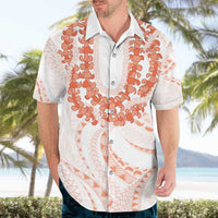 Aloha Lei Onaona Hawaiian Shirt Red Hawaiian Tribal Pattern LT9 - Polynesian Pride