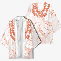 Aloha Lei Onaona Kimono Red Hawaiian Tribal Pattern LT9 - Polynesian Pride