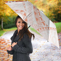 Aloha Lei Onaona Umbrella Red Hawaiian Tribal Pattern LT9 - Polynesian Pride