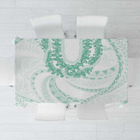 Aloha Lei Onaona Tablecloth Sage Green Hawaiian Tribal Pattern LT9 Green - Polynesian Pride