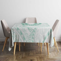 Aloha Lei Onaona Tablecloth Sage Green Hawaiian Tribal Pattern LT9 - Polynesian Pride