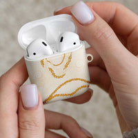 Aloha Lei Mikioi AirPods Case Gold Polynesian Tribal Tatau Pattern LT9 - Polynesian Pride