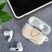 Aloha Lei Mikioi AirPods Case Gold Polynesian Tribal Tatau Pattern LT9 - Polynesian Pride