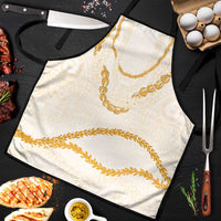 Aloha Lei Mikioi Apron Gold Polynesian Tribal Tatau Pattern LT9 Gold - Polynesian Pride