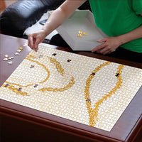 Aloha Lei Mikioi Puzzle Gold Polynesian Tribal Tatau Pattern LT9 - Polynesian Pride