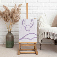 Aloha Lei Mikioi Canvas Wall Art Purple Polynesian Tribal Tatau Pattern LT9 - Polynesian Pride