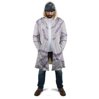 Aloha Lei Mikioi Cloak Purple Polynesian Tribal Tatau Pattern - Polynesian Pride