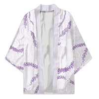 Aloha Lei Mikioi Kimono Purple Polynesian Tribal Tatau Pattern LT9 Unisex Purple - Polynesian Pride