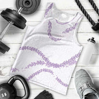 Aloha Lei Mikioi Men Tank Top Purple Polynesian Tribal Tatau Pattern LT9 - Polynesian Pride
